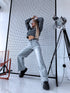 DAD FIT джинсы "WODOO" T265-17 - СВЕТЛО-СЕРЫЕ